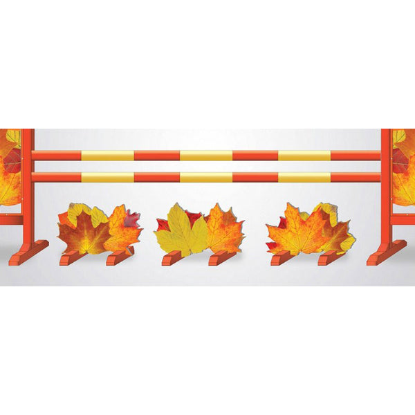Burlingham Sports Autumn Leaves Graphic Jump
